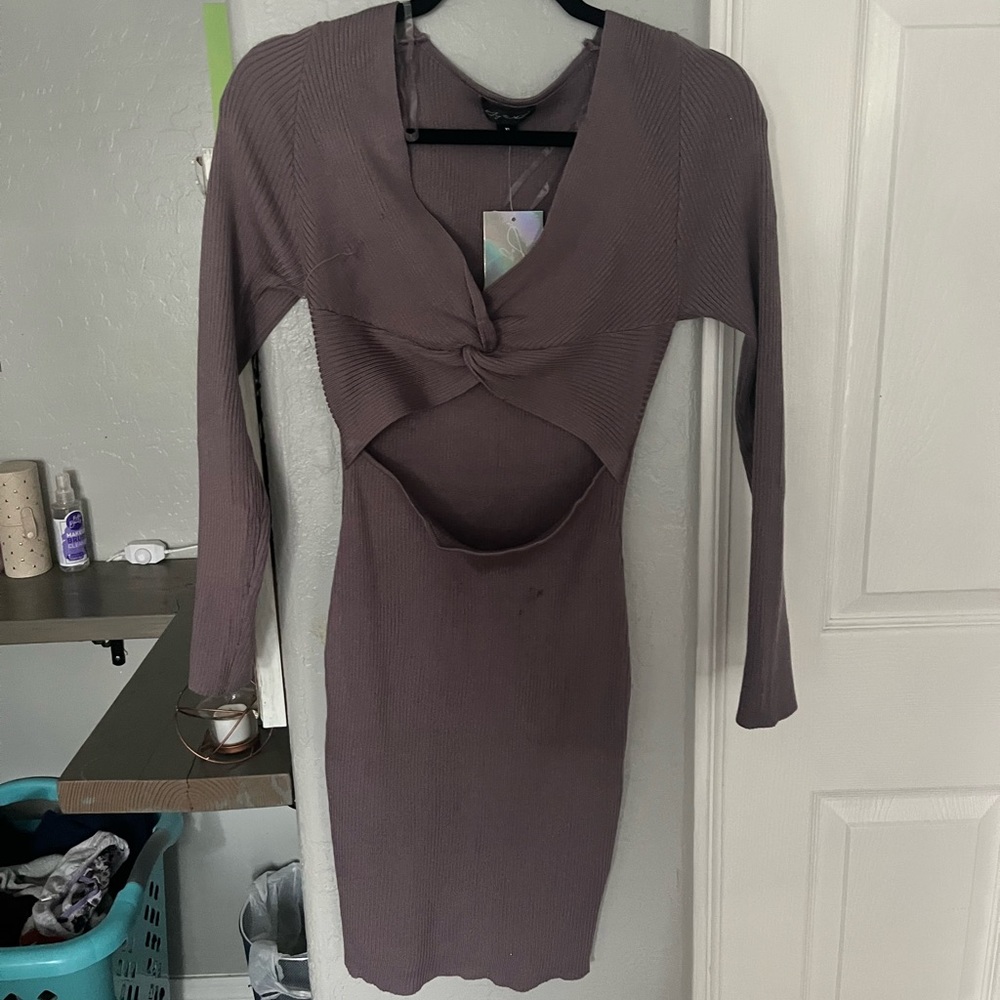 Purple dress